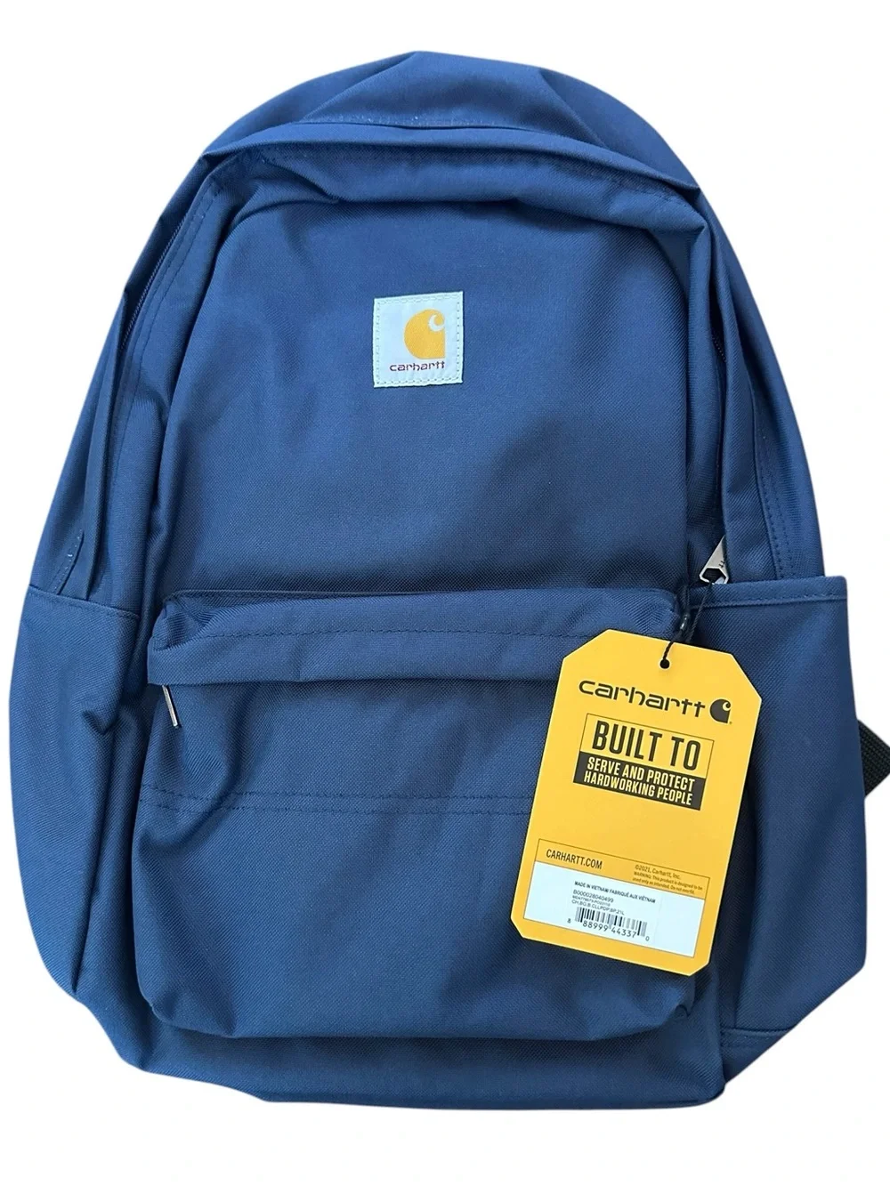 Carhartt 21L Classic Backpack Water Resistant Pack Laptop Sleeve Blue NWT NEW